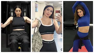 "تاتو" وملابس جريئة.. 10 فنانات أثرن الجدل داخل "الجيم"