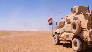 هل توجد قوات أو تجهيزات عسكرية داخل المناطق الصحراوية في العراق؟