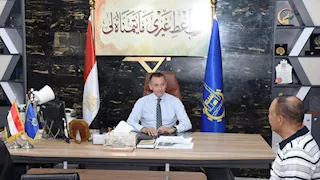 محافظ أسوان يستقبل رئيس شركة مياه الشرب الجديد ويبحث خطة تطوير الخدمات