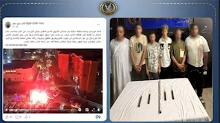 كنا في فرح.. الداخلية تضبط 6 أشخاص بعد إشعال "شماريخ" بمدينة نصر 