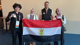 بعثة مكتبة الإسكندرية تحصد 4 جوائز دولية فى معرض العلوم والهندسة بأمريكا -صور