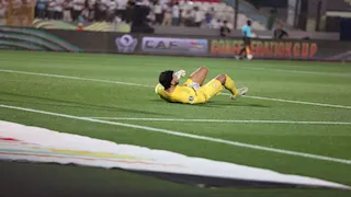 5 صور لـ إصابة المهدي سليمان في مباراة الزمالك واتحاد العاصمة