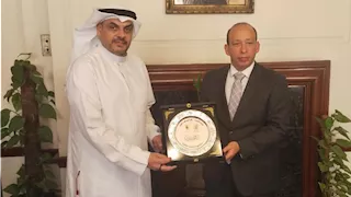 عميد طب قصر العيني يستقبل رئيس المكتب الثقافي الكويتي لبحث أحوال الطلبة