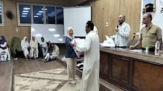 تسليم تأشيرات السفر لـ 184 من حجاج الجمعيات بالوادي الجديد