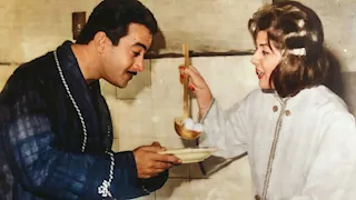 بصحبة زوجها يوسف شعبان.. صور نادرة للفنانة ليلى طاهر