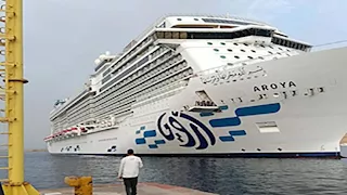 شرم الشيخ البحري تستقبل السفينة السياحية AROYA وعلى متنها 2957 سائحًا