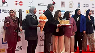 متدربو ورشة التروكاج يصلون حفل مهرجان الإسكندرية للفيلم القصير
