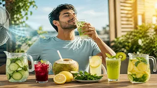 مشروبات طبيعية تبرد الجسم في الحر.. مناسبة لمرضى السكري