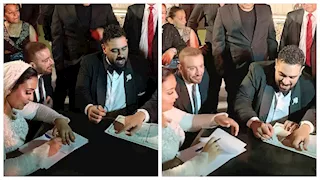 أحمد السقا يشهد على كتب كتاب أحد أبطال العتاولة