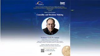مكتبة الإسكندرية تستضيف الحائز على جائزة نوبل في العلوم الاقتصادية لعام 2021 