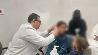 جنوب سيناء تطلق قافلة سمعيات لتركيب سماعات مجانية لـ43 حالة (صور)