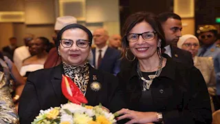 رئيسة القومي للمرأة  تشارك في احتفالية العيد الوطني الـ54 للكاميرون