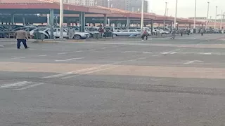 استعدادًا للعيد.. رفع كفاء الموقف الجديد في الإسكندرية - صور