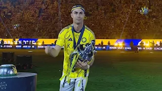 "بعد التتويج بالدوري".. رسالة خاصة من كريستيانو رونالدو لجماهير النصر السعودي