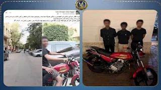 كانوا بيلعبوا.. الداخلية تضبط 3 أجانب قادوا دراجة نارية برعونة في الجيزة