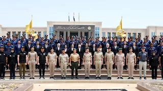 صور.. تدريب دولي جديد للفروسية بالقوات المسلحة