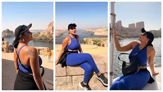 "وسط النيل والمعابد الأثرية"..رانيا يوسف تستمتع بإجازة الصيف بأسوان- صور وفيديو  