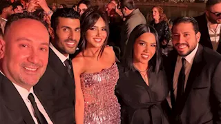 "ليلة جميلة".. شيماء سيف تنشر صورًا جديدة من حفل زفاف نجل إدوارد 