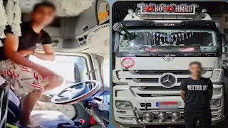  "رقص على الطريق".. تفاصيل فيديو سائق نقل ثقيل مثير للجدل