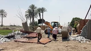 بالتفاصيل.. رصد 56 حالة تعد وإزالة فورية للمخالفات في عدة مراكز بالجيزة