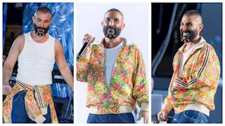 بالصور- الجمهور يهاجم أحمد سعد بعد ظهوره بلوك غريب في حفل الغردقة