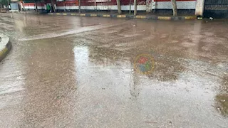الجو قلب شتاء.. أمطار غزيرة ورياح تضرب محافظة كفرالشيخ- صور