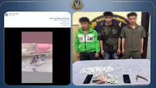 ضبط 3 متهمين بعد فيديو ترويج مخدرات في شوارع شبرا الخيمة 