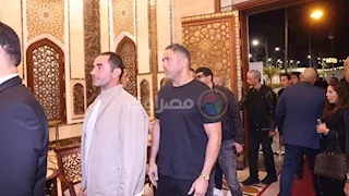 بحضور شخصيات عامة وسياسية..  25 صورة من عزاء عمرو النقلي نائب رئيس بنك مصر