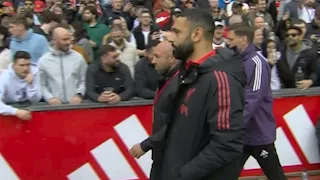 ماذا فعل محمد صلاح بعد خسارة ليفربول أمام مانشستر يونايتد؟