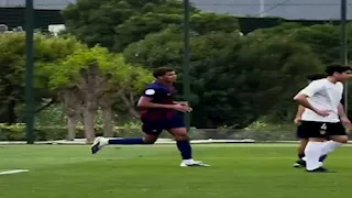 "بعد هاتريك مونت كارلو".. حمزة عبد الكريم يعلق على تتويج برشلونة بلقب الدوري الإسباني للشباب