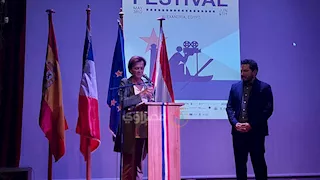 سفيرة الاتحاد الأوروبي: الإسكندرية مدينة للفن والسينما لغة للحوار الإنساني (صور)