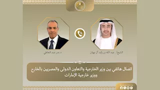 مصر والإمارات تبحثان تطورات المفاوضات بين الولايات المتحدة وإيران