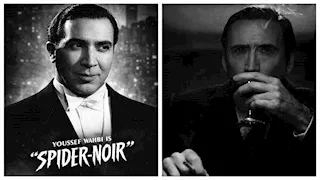 بالصور..يوسف وهبي يتصدر التريند بسبب نيكولاس كيدج و"Spider-Noir"