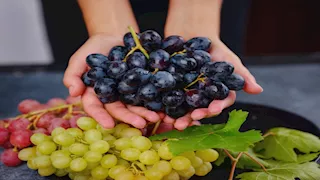  ماذا يحدث لجسمك عند تناول العنب؟