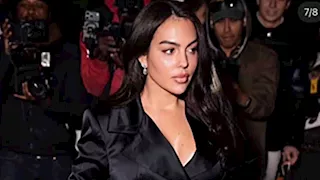 بالصور.. جورجينا تخطف الأنظار بإطلالة أنيقة في أحدث ظهور لها
