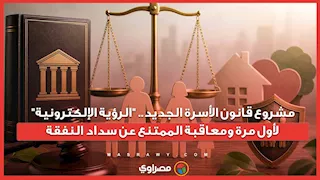 مشروع قانون الأسرة الجديد.. "الرؤية الإلكترونية" لأول مرة ومعاقبة الممتنع عن سداد النفقة