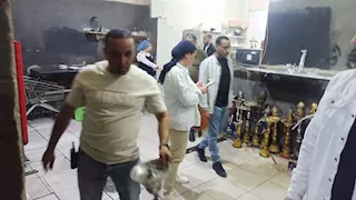 بالصور.. حملة مكبرة في العمرانية لضبط المحال السياحية غير المرخصة