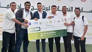 فريق "ريهايدرو" بهندسة المطرية يحصد المركز الثاني من مسابقة قادة المناخ