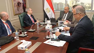 وزير الكهرباء يبحث مع "الكازار الإماراتية" تطورات مشروعات طاقة الرياح 