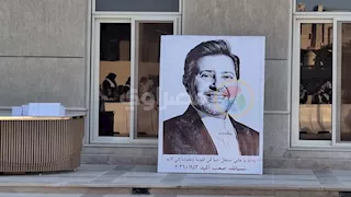 11 صورة من بدء عزاء أمير الغناء العربي هاني شاكر بالشيخ زايد 