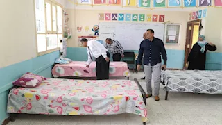 تجهيز 12 استراحة لمراقبي الدبلومات الفنية بالوادي الجديد (صور)