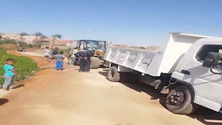 مياه النيل تغمر أراضي وطرقًا بأسيوط وتحركات عاجلة لاحتواء الأزمة - صور