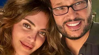 ريهام حجاج مع زوجها محمد حلاوة يخطفان الأنظار في أحدث ظهور