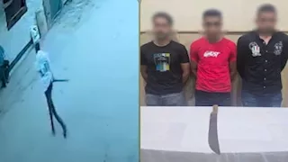 "خلافات على الميراث".. تفاصيل فيديو تعدي أشخاص على شاب بسلاح في الإسكندرية