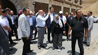بالصور.. مستشار الرئيس يتابع مشروعات القاهرة الخديوية بصحبة المحافظ