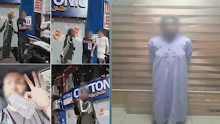 اعترضت على التصوير فألقت زجاجة تجاه السيارة.. تفاصيل فيديو الوراق 
