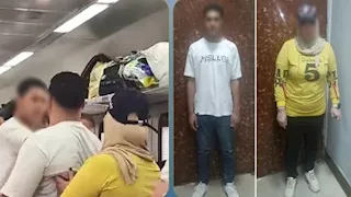 الداخلية تكشف كواليس فيديو مشاجرة داخل القطار الروسي 