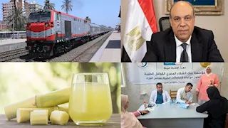 حدث في 8 ساعات| تحقيق عاجل بحادث طائرة تدريب.. وضبط مادة خطرة تُستخدم في غش عصير القصب