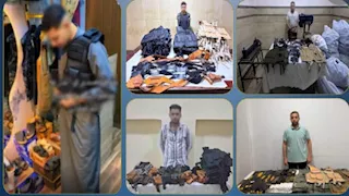 سقوط متهمين بحيازة كميات كبيرة من مستلزمات ومهمات أمنية مقلدة بالجيزة