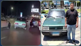 ضبط قائد سيارة يستعرض بحركات خطرة في شوارع الإسكندرية